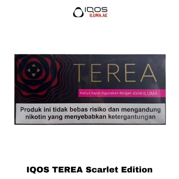 IQOS TEREA Scarlet Edition in Dubai, Abu Dhabi, UAE