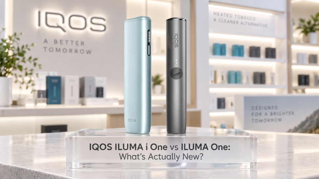 iqos iluma i one vs iluma one