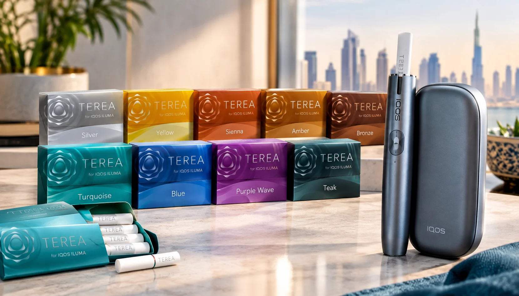 TEREA SMARTCORE sticks compatible with IQOS ILUMA devices